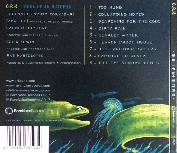 O.R.k. : Soul Of An Octopus (CD, Album, Dig)