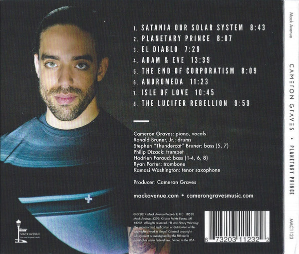 Cameron Graves : Planetary Prince (CD, Album)