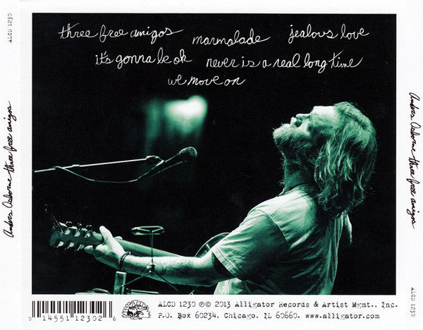 Anders Osborne : Three Free Amigos (CD, EP)