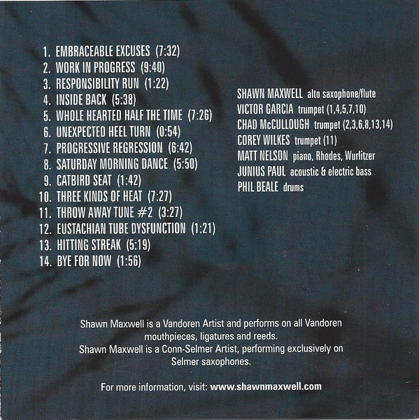 Shawn Maxwell's New Tomorrow : Shawn Maxwells' New Tomorrow (CD, Album)