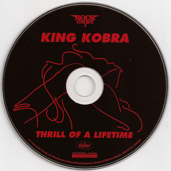 King Kobra (4) : Thrill Of A Lifetime (CD, Album, RE, RM)
