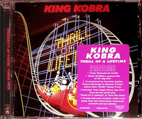 King Kobra (4) : Thrill Of A Lifetime (CD, Album, RE, RM)