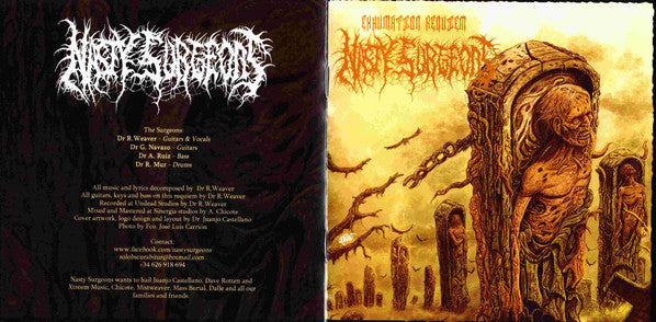 Nasty Surgeons : Exhumation Requiem (CD, Album)
