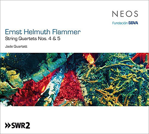 Ernst Helmuth Flammer, Jade Quartett : String Quartets Nos. 4 & 5 (SACD, Hybrid, Multichannel, Album, Dig)