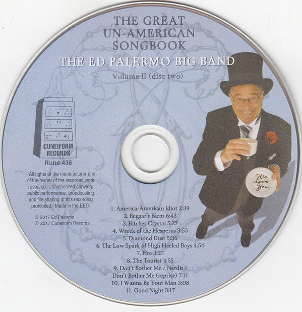 The Ed Palermo Big Band : The Great Un-American Songbook Volumes I & II (2xCD, Album)