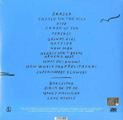 Ed Sheeran : ÷ (Divide) (2x12", Album, Dlx, Gat)