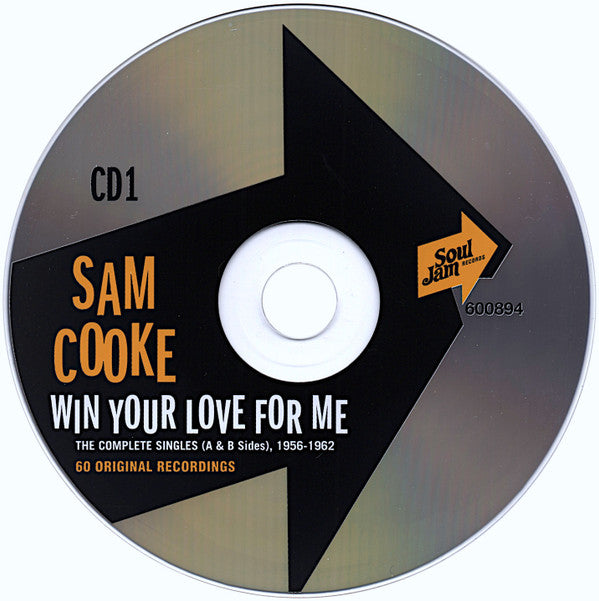 Sam Cooke : Win Your Love For Me (The Complete Singles (A & B Sides), 1956-1962) (2xCD, Comp, RM)