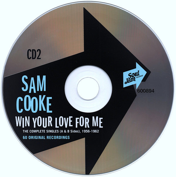 Sam Cooke : Win Your Love For Me (The Complete Singles (A & B Sides), 1956-1962) (2xCD, Comp, RM)