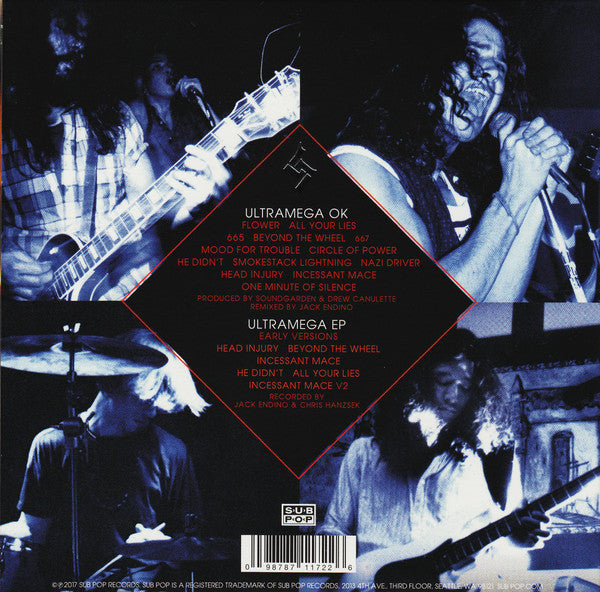 Soundgarden : Ultramega OK (CD, Album, RE, RM)