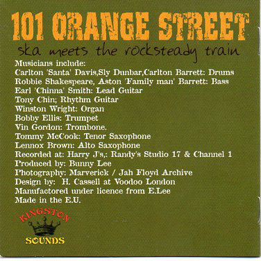 Various : 101 Orange Street - Ska Meets The Rocksteady Train (CD, Comp)