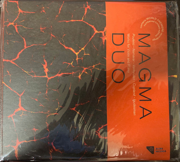 Magma Duo, Francis Poulenc, Reza Namavar, Mathijs Vermeulen, Aaron Copland, Aleksey Igudesman : Poulenc, Namavar, Vermeulen, Copland, Igudesman: Works For Violin And Piano  (CD, Album)