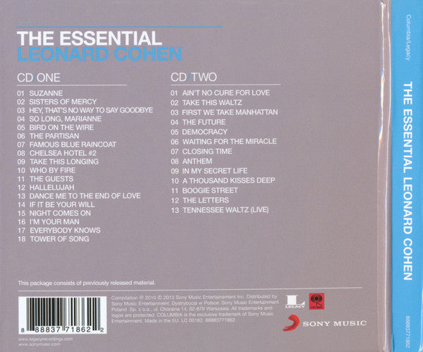 Leonard Cohen : The Essential Leonard Cohen (2xCD, Comp, RE)