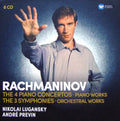 Rachmaninov* - Nikolai Lugansky, André Previn : The 4 Piano Concertos • Piano Works • The 3 Symphonies • Orchestral Works (8xCD, RM + Box, Comp)