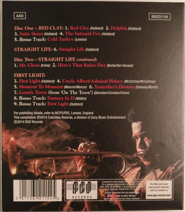 Freddie Hubbard : Red Clay/Straight Life/First Light (2xCD, Comp, RM)