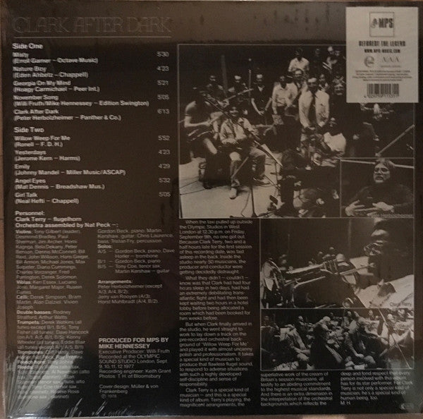 Clark Terry : Clark After Dark, The Ballad Artistry Of Clark Terry (LP, Album, RE, RM, 180)