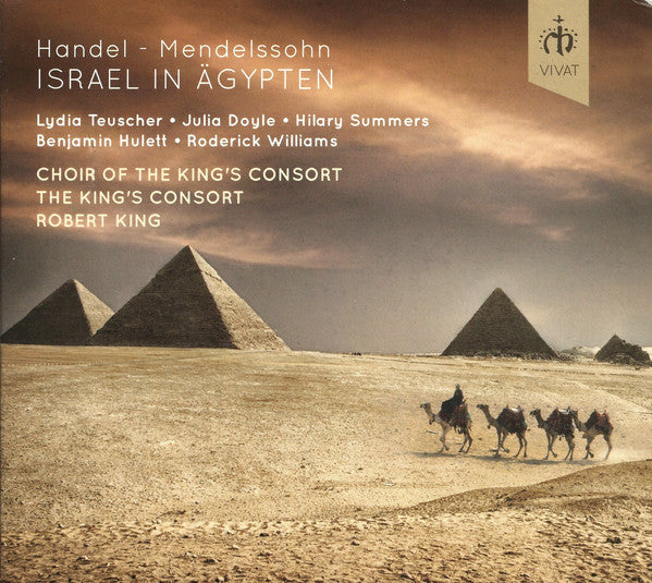Georg Friedrich Händel , Arr. Felix Mendelssohn-Bartholdy – The Choir Of The King's Consort, The King's Consort, Robert King (9) : Israel In Ägypten (2xCD, Album)
