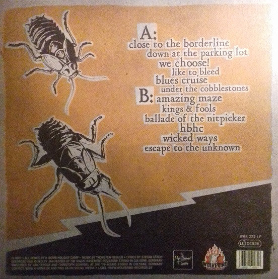 H-Bomb Holiday Camp : Close To The Borderline (LP, Album, Cle + CD, Album)