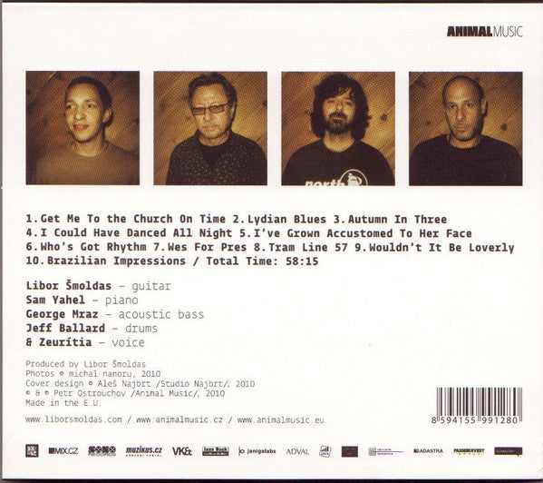 Libor Šmoldas, Sam Yahel, George Mraz, Jeff Ballard : In New York On Time (CD, Album)