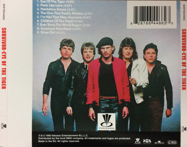 Survivor : Eye Of The Tiger (CD, Album, RE)