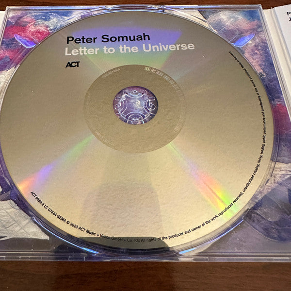 Peter Somuah : Letter To The Universe (CD, Album)