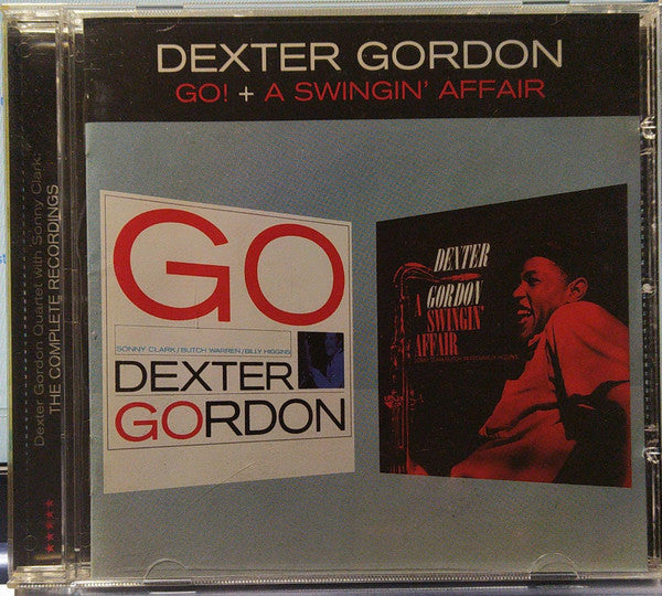 Dexter Gordon : Go! + A Swingin' Affair (CD, Comp)
