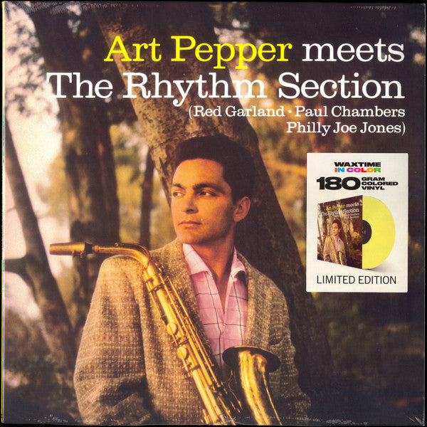 Art Pepper : Art Pepper Meets The Rhythm Section (LP, Album, Ltd, RE, Yel)